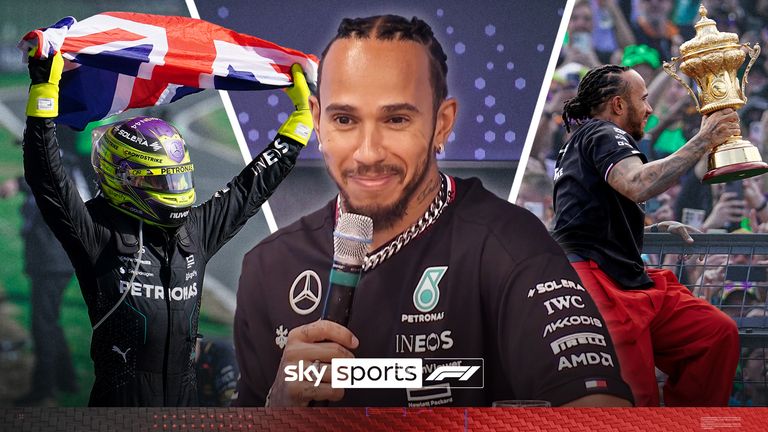 Mercedes until the breakthrough moment at Silverstone where he took the win.